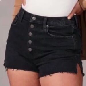 🖤 A&F Curve Love High Rise Mom Shorts, size 10